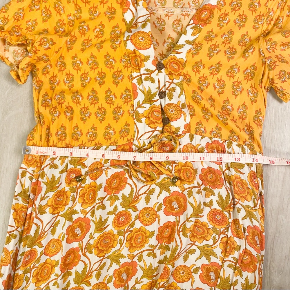 Yellow Floral Maxi Dress from Pink Desert - Picture 8 of 10